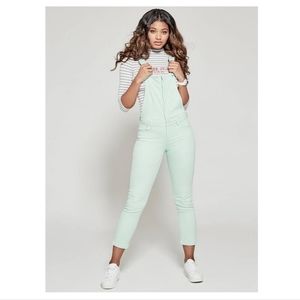 💙 GUESS Rocky Denim Overalls in Mint 💙